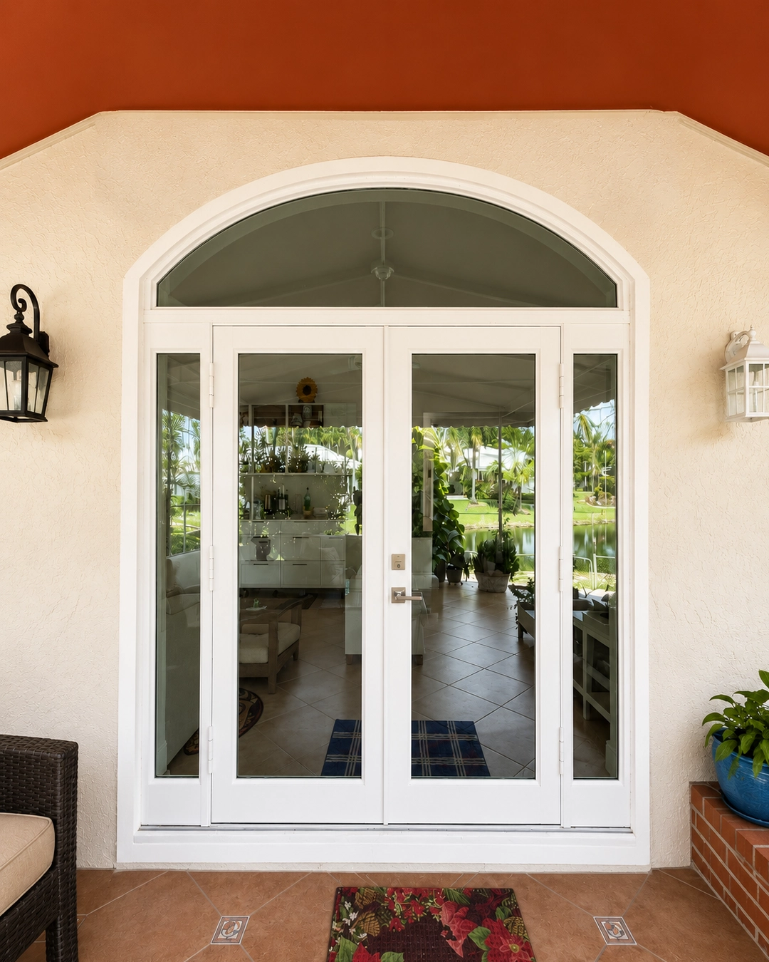 Horizontal roller impact windows installed on a Pembroke Pines home