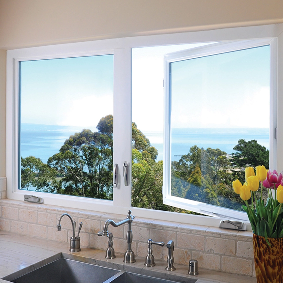 Modern property featuring impact-rated casement windows